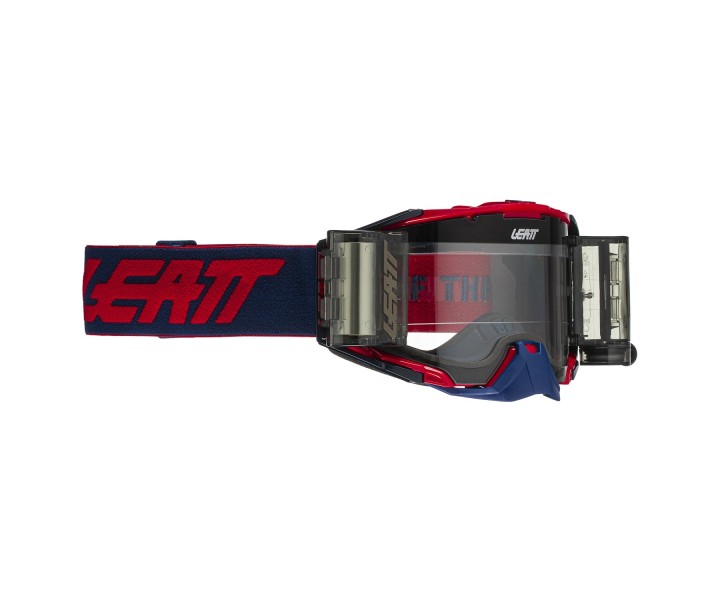 Máscara Leatt Velocity 6.5 Roll-Off Rojo Azul Transp 83% |LB8021700460|