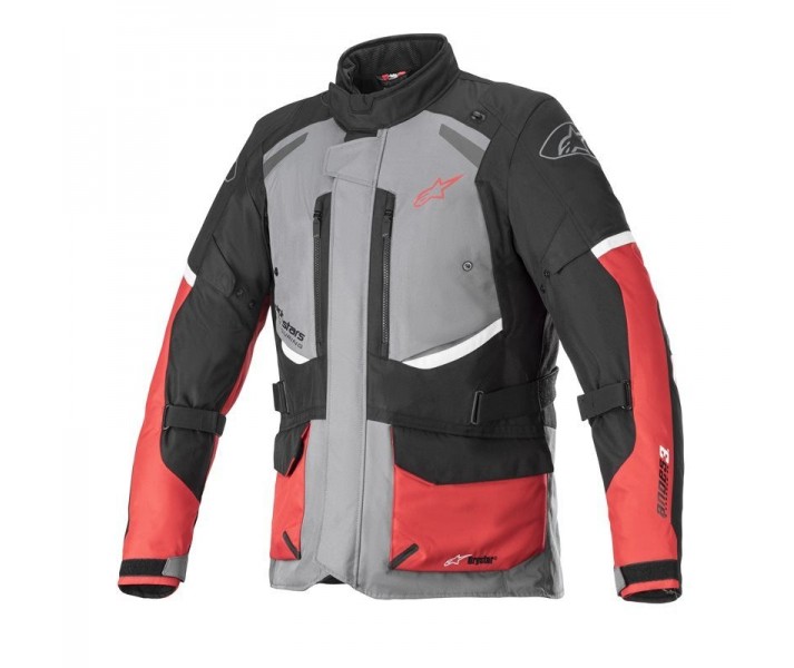 Chaqueta Alpinestars Andes V3 Drystar Gris Negro Rojo |3207521-9018|