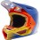 Casco Fox V2 Rkane Naranja Azul |28802-592|