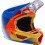 Casco Fox V2 Rkane Naranja Azul |28802-592|