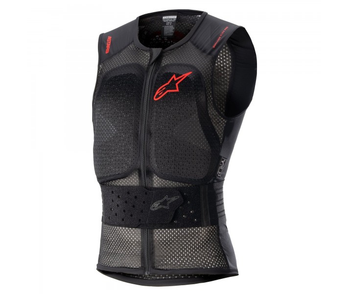 Peto De Protección Alpinestars Nucleon Flex Pro Rojo Negro |6508123-009|