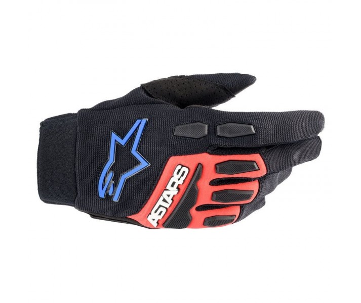 Guantes Alpinestars Full Bore Xt Negro Rojo Azul |3563623-1317|