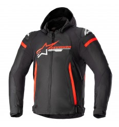 Chaqueta Zaca Waterproof Negro Rojo Blanco |3206423-1342|