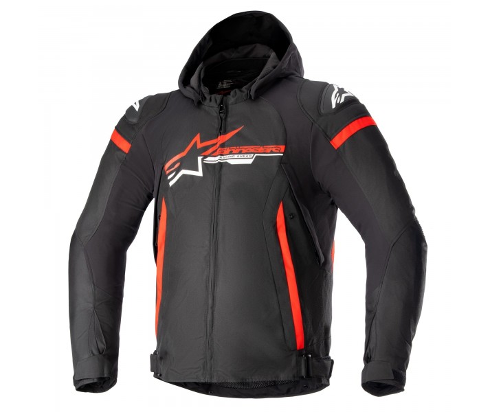 Chaqueta Zaca Waterproof Negro Rojo Blanco |3206423-1342|