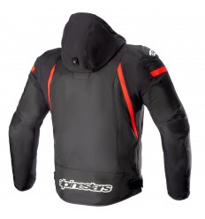 Chaqueta Zaca Waterproof Negro Rojo Blanco |3206423-1342|