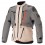 Chaqueta Alpinestars Amt-10R Drystar Xf Gris Marrón Naranja |3209623-9684|