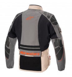 Chaqueta Alpinestars Amt-10R Drystar Xf Gris Marrón Naranja |3209623-9684|