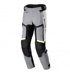 Pantalón Alpinestars Bogota' Pro Drystar 4 Seasons Gris Amarillo Fluor |3227023-