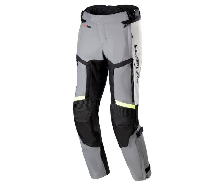 Pantalón Alpinestars Bogota' Pro Drystar 4 Seasons Gris Amarillo Fluor |3227023-