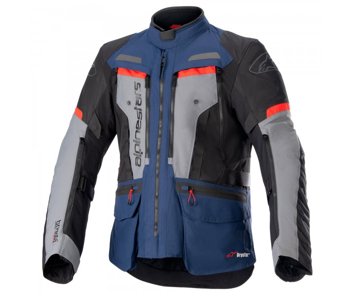 Chaqueta Alpinestars Bogota' Pro Drystar Azul Negro Rojo |3207023-7093|