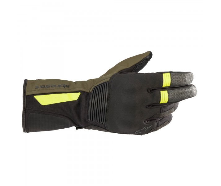 Guantes Alpinestars Denali Aerogel Drystar Negro Amarillo Fluor |3526922-1685|