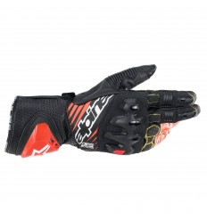 Guantes Alpinestars Gp Tech V2 Negro Blanco Rojo |3556622-1231|