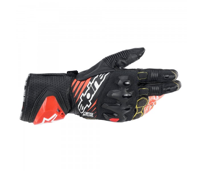 Guantes Alpinestars Gp Tech V2 Negro Blanco Rojo |3556622-1231|