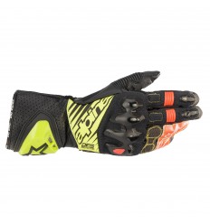 Guantes Alpinestars Gp Tech V2 Negro Amarillo Blanco Rojo |3556622-1503|