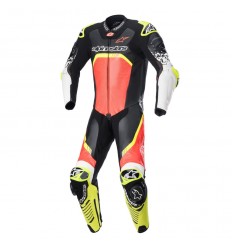 Mono Alpinestars Gp Tech V4 1 Pc Negro Rojo Amarillo |3156822-1355|