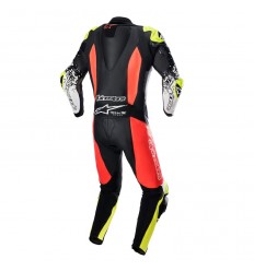 Mono Alpinestars Gp Tech V4 1 Pc Negro Rojo Amarillo |3156822-1355|