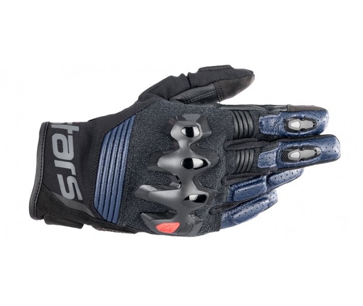 Guantes Alpinestars Halo Leather Azul Negro |3504822-7109|