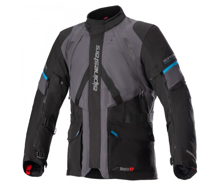 Chaqueta Alpinestars Monteira Drystar Xf Gris Negro Azul |3205123-9617|