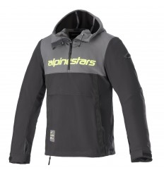 Sudadera Alpinestars Sherpa Gris Negro Amarillo Fluor |4208123-9151|