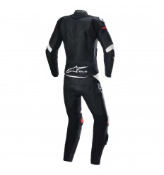 Mono Alpinestars Mujer Gp Plus 2 Pc Leather Negro Blanco Rojo |3170522-1304|