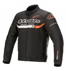 Chaqueta Alpinestars T-Sp S Ignition Waterproof Negro Blanco Rojo |3200322-1231|