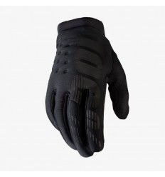 Guantes 100% Brisker Negro |100030000|