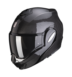 Casco Scorpion Exo-Tech Evo Carbon Solid Negro |118-261-03|