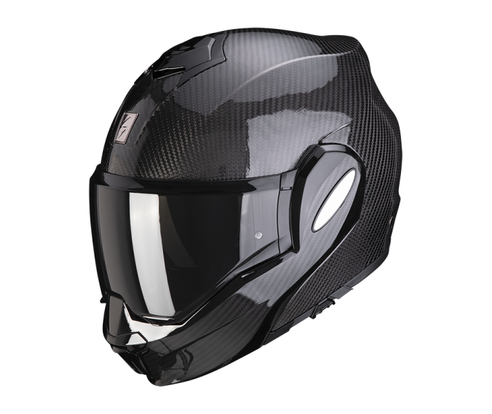 Casco Scorpion Exo-Tech Evo Carbon Solid Negro |118-261-03|