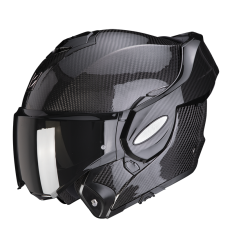 Casco Scorpion Exo-Tech Evo Carbon Solid Negro |118-261-03|