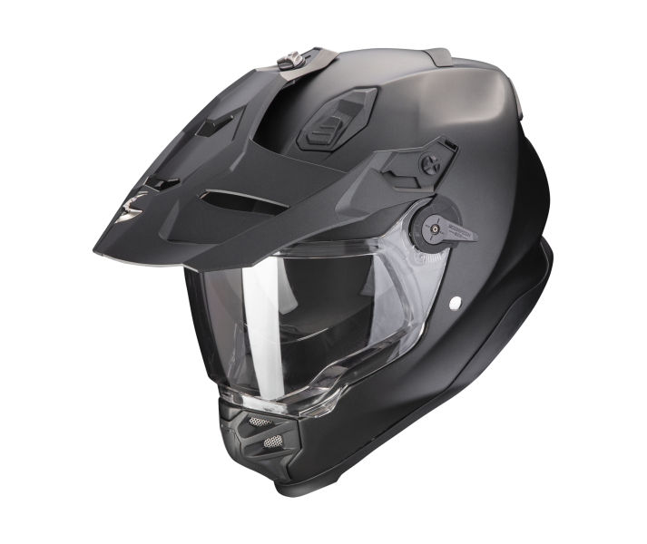 Casco Scorpion Adf-9000 Air Solid Negro Perla Mate |184-100-285|