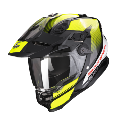 Casco Scorpion Exo ADX-2 Camino Plata/Naranja/Negro Mate Modular