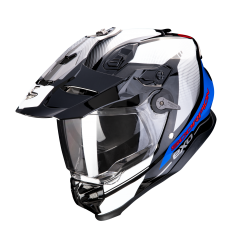 Casco Scorpion Adf-9000 Air Trail Negro Azul Blanco |184-425-230|