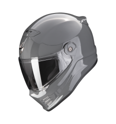 Casco Scorpion Covert Fx Solid Gris Cemento |186-100-253|