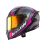 Casco Caberg Avalon X Optic Negro Gris Mate Fucsia |C2QI60L9|