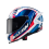 Casco Caberg Avalon X Optic Blanco Azul Rojo |C2QI60D6|