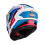 Casco Caberg Avalon X Optic Blanco Azul Rojo |C2QI60D6|