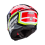 Casco Caberg Avalon X Track Negro Amarillo Rojo Azul |C2QH60J9|