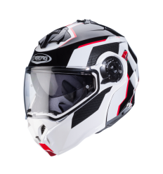 Casco Caberg Duke Evo Move Negro Blanco Rojo |C0KB60M3|