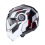 Casco Caberg Duke Evo Move Negro Blanco Rojo |C0KB60M3|