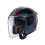 Casco Caberg Flyon II Boss Negro Gris Mate Fucsia |C4HF60L9|