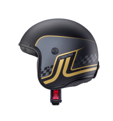 Casco Caberg Freeride Trophy Negro Gris Mate Dorado |C4CX00L4|