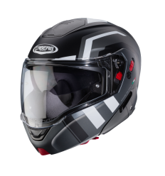 Casco Caberg Horus X Road Negro Mate Gun Metal Blanco |C0JD60M4|