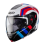 Casco Caberg Horus X Road Blanco Negro Rojo Azul |C0JD60M6|