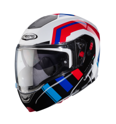 Casco Caberg Horus X Road Blanco Negro Rojo Azul |C0JD60M6|