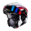 Casco Caberg Horus X Road Blanco Negro Rojo Azul |C0JD60M6|