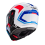 Casco Caberg Horus X Road Blanco Negro Rojo Azul |C0JD60M6|