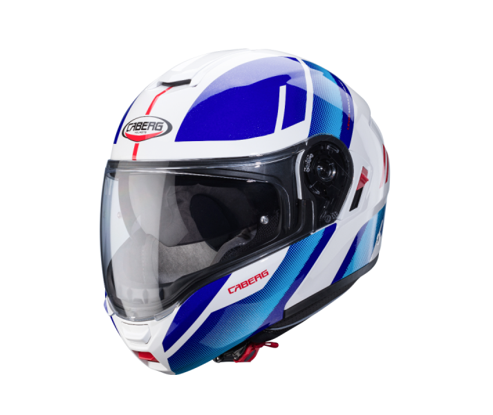 Casco Caberg Levo X Manta Blanco Azul Rojo |C0GE60D6|