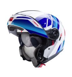 Casco Caberg Levo X Manta Blanco Azul Rojo |C0GE60D6|