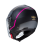 Casco Caberg Riviera V4X Geo Negro Mate Fucsia Antracita |C6HD60G5|