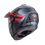 Casco Caberg Tourmax X Sarabe Mate Gun Metal Negro Rojo |C0FD60L2|